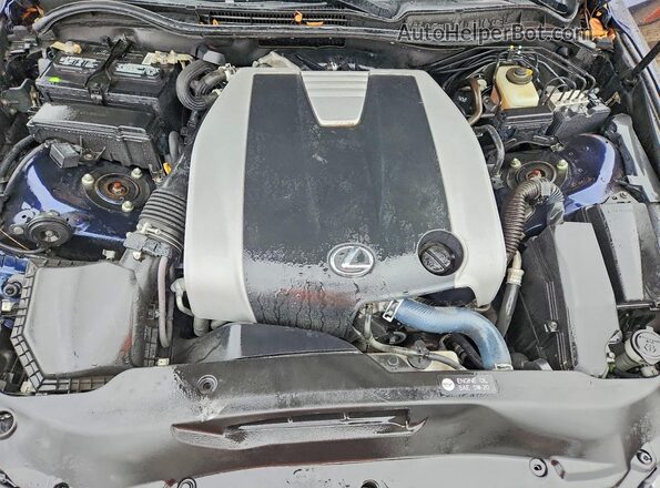 JTHCM1D27H5021170 2017 LEXUS IS Blue Սալոնի հետևի տեսք