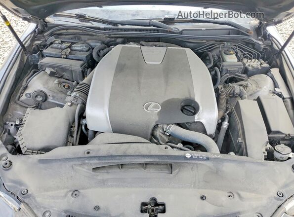 JTHCM1D28H5022019 2017 LEXUS IS Gray Widok wnętrza z tyłu