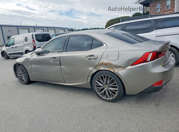 JTHCM1D29G5003039 2016 LEXUS IS Gray Trasero izquierdo