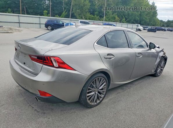 JTHCM1D29G5003039 2016 LEXUS IS Gray Trasero derecho