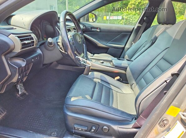 JTHCM1D29G5003980 2016 LEXUS IS Серебряный Вид салона спереди