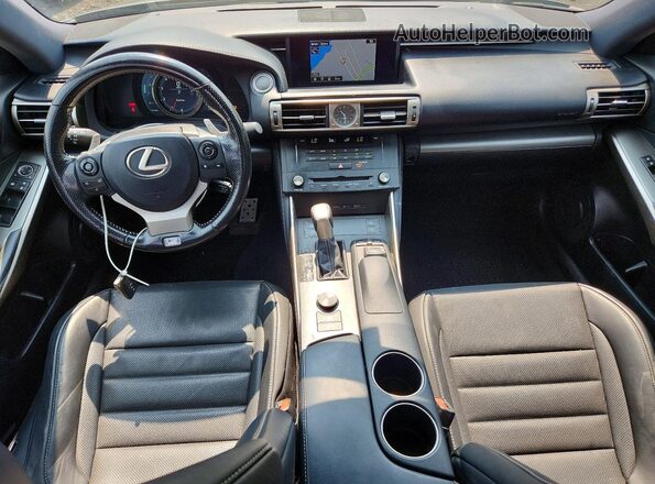 JTHCM1D29G5003980 2016 LEXUS IS Серебряный Вид панели приборов