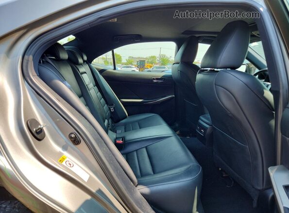 JTHCM1D29G5003980 2016 LEXUS IS Серебряный Вид задних сидений