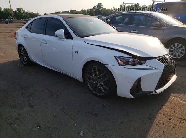 JTHCM1D29H5019002 2017 LEXUS IS Белый Передняя правая четверть