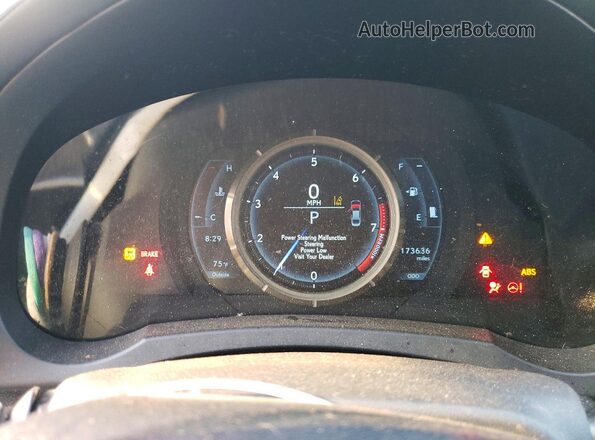 JTHCM1D29H5019002 2017 LEXUS IS Белый Вид щитка приборов