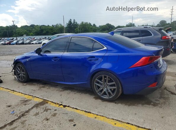 JTHCM1D29H5021140 2017 LEXUS IS Blue Հետևի ձախ