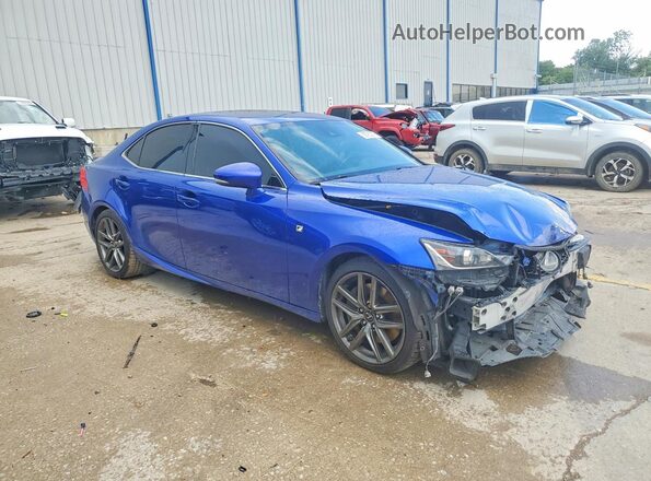 JTHCM1D29H5021140 2017 LEXUS IS Blue Առջևի աջ