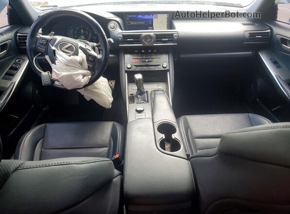 JTHCM1D29H5021140 2017 LEXUS IS Blue Առջևի վահանակի տեսք