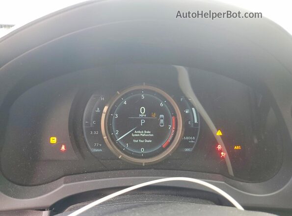 JTHCM1D29H5021140 2017 LEXUS IS Blue Սարքավորումների վահանակի տեսք