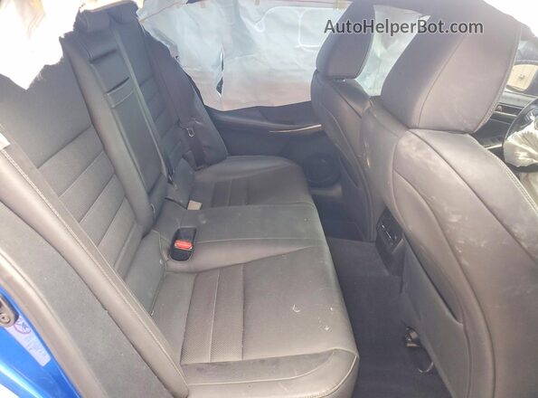 JTHCM1D29H5021140 2017 LEXUS IS Blue Հետևի նստատեղերի տեսք