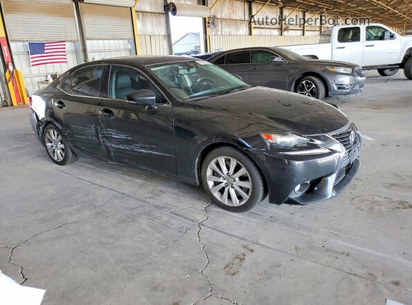 JTHCM1D2XG5008606 2016 LEXUS IS Черный Передняя правая четверть