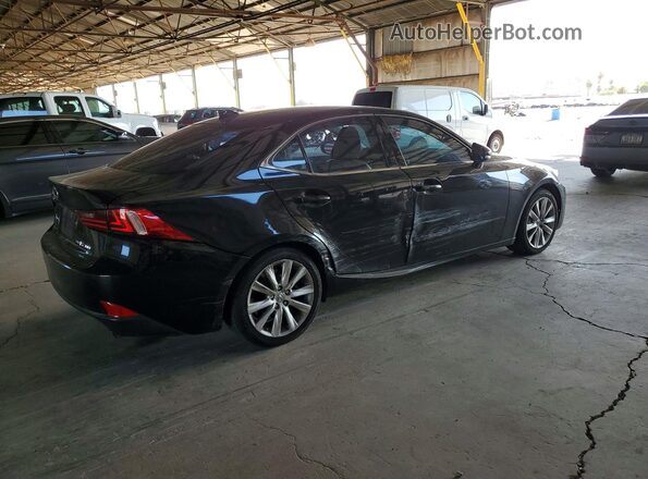 JTHCM1D2XG5008606 2016 LEXUS IS Черный Задняя правая четверть