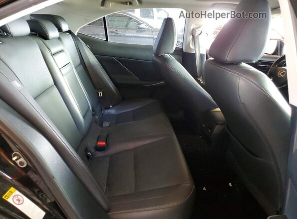 JTHCM1D2XG5008606 2016 LEXUS IS Черный Вид задних сидений