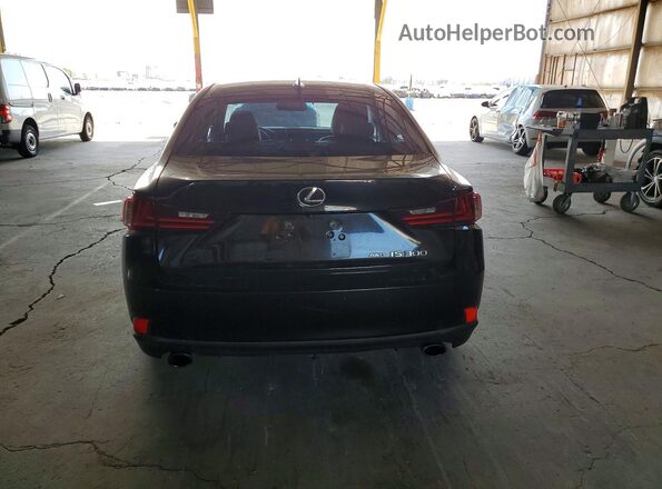 JTHCM1D2XG5008606 2016 LEXUS IS Черный Вид сзади