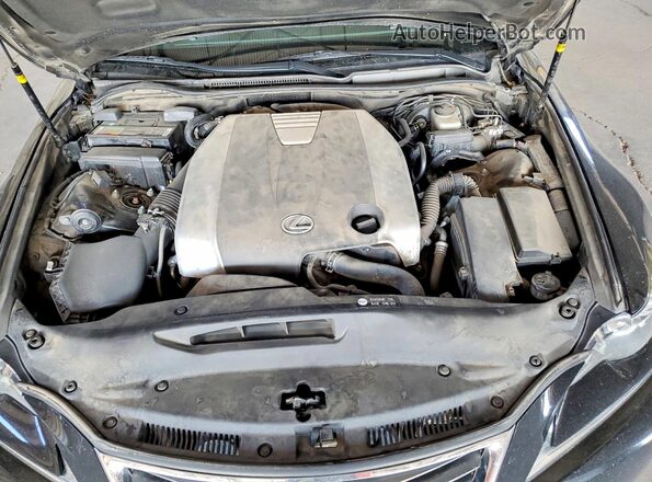 JTHCM1D2XG5008606 2016 LEXUS IS Черный Вид задней части салона