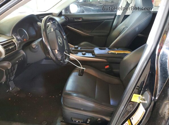 JTHCM1D2XG5008606 2016 LEXUS IS Черный Вид салона спереди
