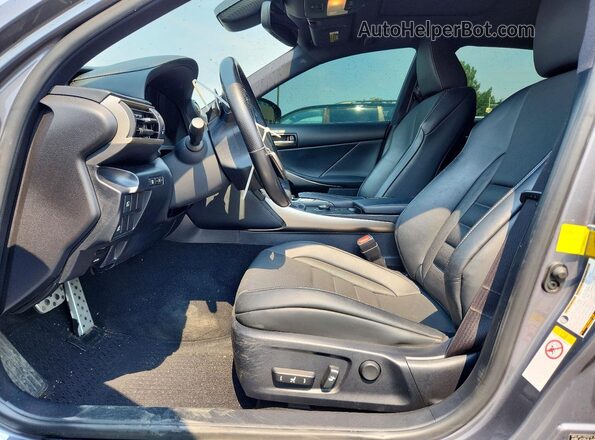 JTHCM1D2XH5015671 2017 LEXUS IS Gray Սալոնի դիմացի տեսք