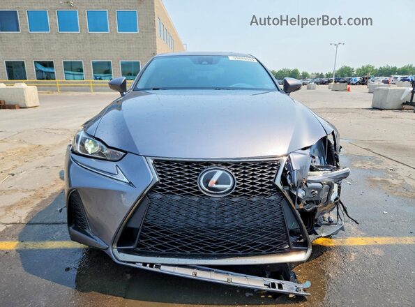 JTHCM1D2XH5015671 2017 LEXUS IS Gray Դիմացի տեսք