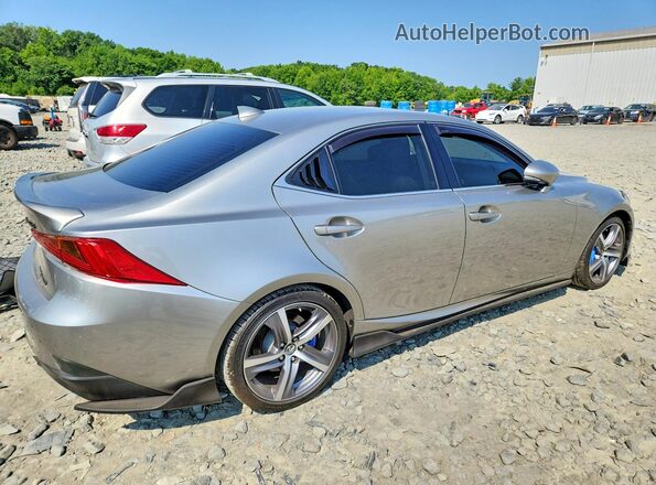 JTHCM1D2XH5021535 2017 LEXUS IS Silver Trasero derecho