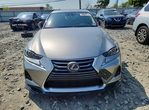 JTHCM1D2XH5021535 2017 LEXUS IS Silver Vista frontal