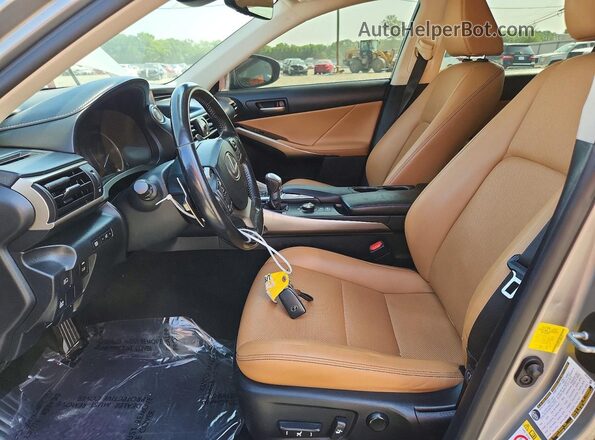 JTHCM1D2XH5021535 2017 LEXUS IS Silver Vista interior delantera