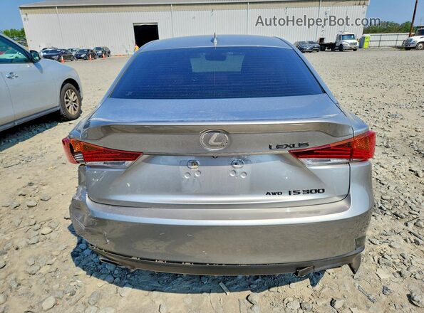 JTHCM1D2XH5021535 2017 LEXUS IS Silver Vista trasera