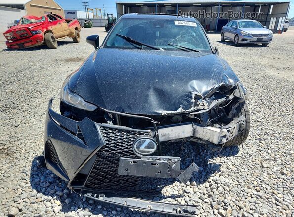 JTHCM1D2XH5022247 2017 LEXUS IS Черный Вид спереди