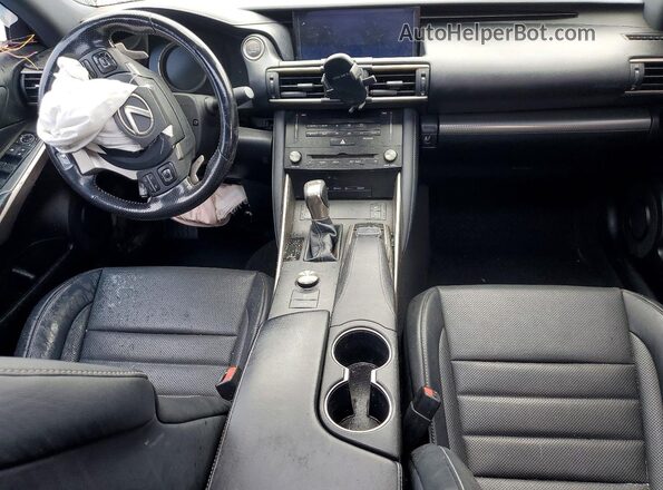 JTHCM1D2XH5022247 2017 LEXUS IS Черный Вид панели приборов