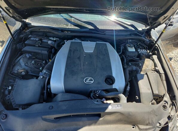 JTHCM1D2XH5022247 2017 LEXUS IS Черный Вид задней части салона