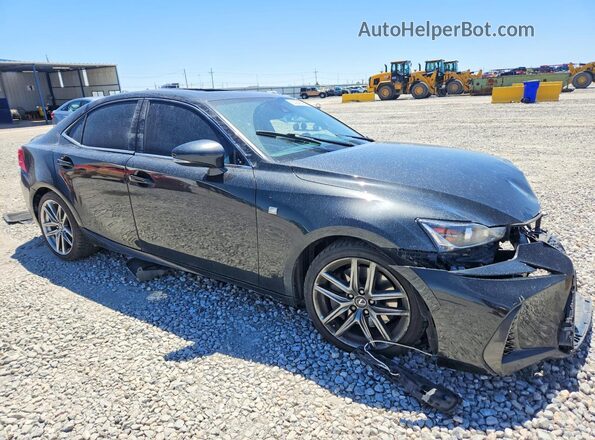 JTHCM1D2XH5022247 2017 LEXUS IS Черный Передняя правая четверть