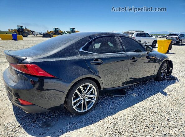 JTHCM1D2XH5022247 2017 LEXUS IS Черный Задняя правая четверть