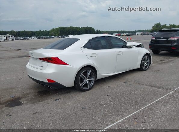 JTHCM1D2XH5023320 2017 LEXUS IS 300 White Trasero derecho