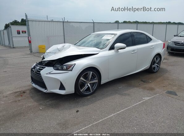 JTHCM1D2XH5023320 2017 LEXUS IS 300 White Vista tres cuartos delantera izquierda