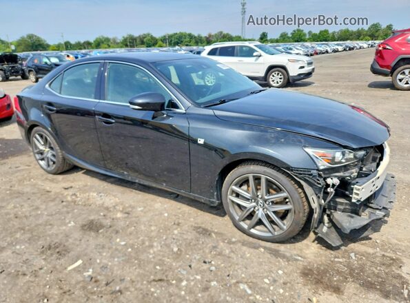 JTHCM1D2XH5023835 2017 LEXUS IS Black Առջևի աջ