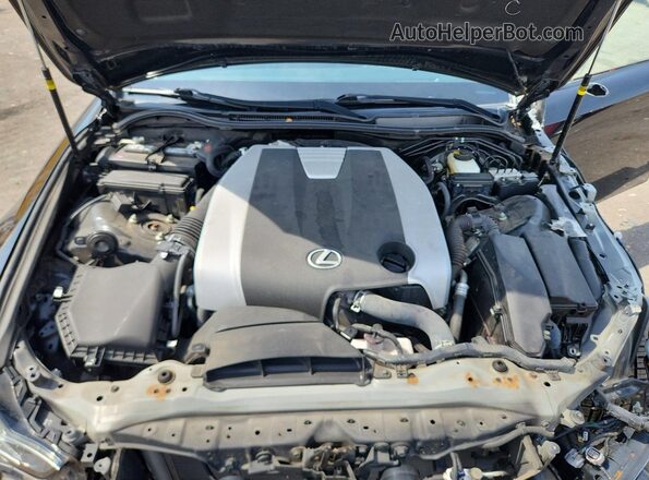 JTHCM1D2XH5023835 2017 LEXUS IS Black Սալոնի հետևի տեսք