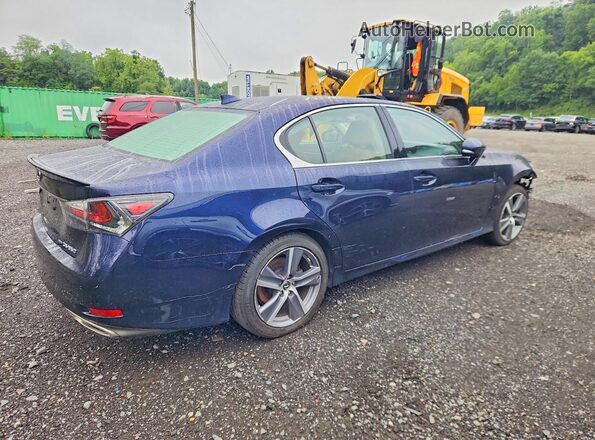 JTHCZ1BL3KA011649 2019 LEXUS GS Blue უკანა მარჯვენა