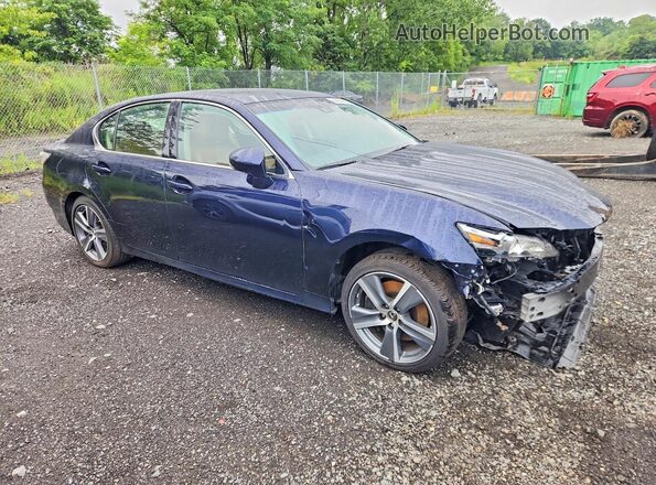 JTHCZ1BL3KA011649 2019 LEXUS GS Blue წინა მარჯვენა