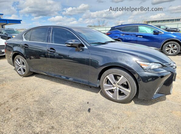 JTHCZ1BL5HA007207 2017 LEXUS GS Black Przód prawy