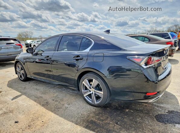 JTHCZ1BL5HA007207 2017 LEXUS GS Black Tył lewy
