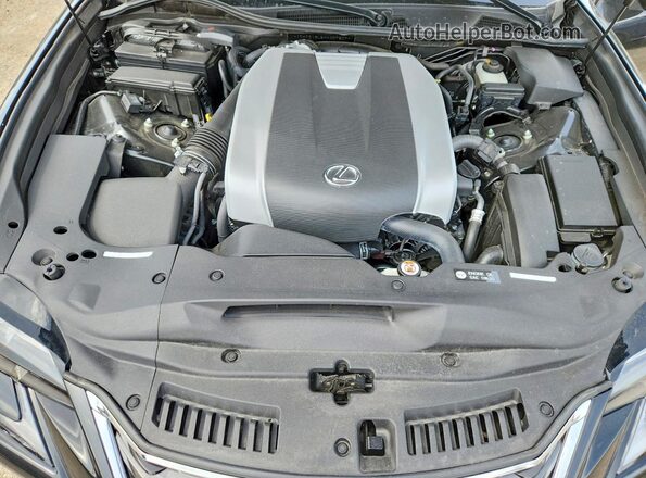 JTHCZ1BL5HA007207 2017 LEXUS GS Black Widok wnętrza z tyłu