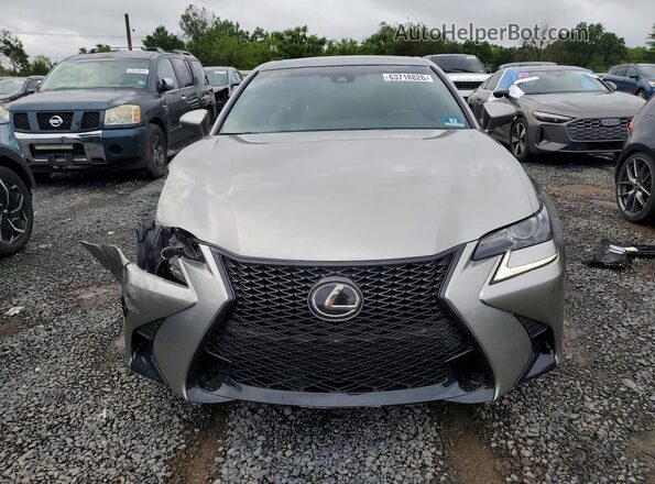JTHCZ1BL6JA009375 2018 LEXUS GS Gray წინა ხედი