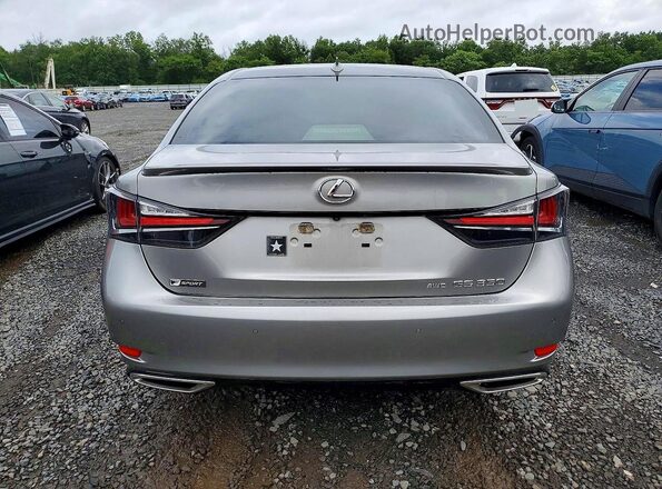 JTHCZ1BL6JA009375 2018 LEXUS GS Gray უკანა ხედი