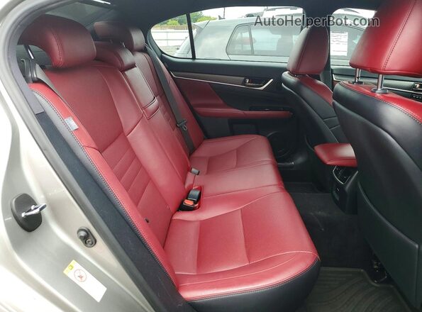 JTHCZ1BL6JA009375 2018 LEXUS GS Gray უკანა სავარძლების ხედი