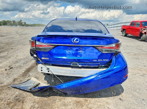 JTHCZ1BL8JA007983 2018 LEXUS GS Blue Vista trasera