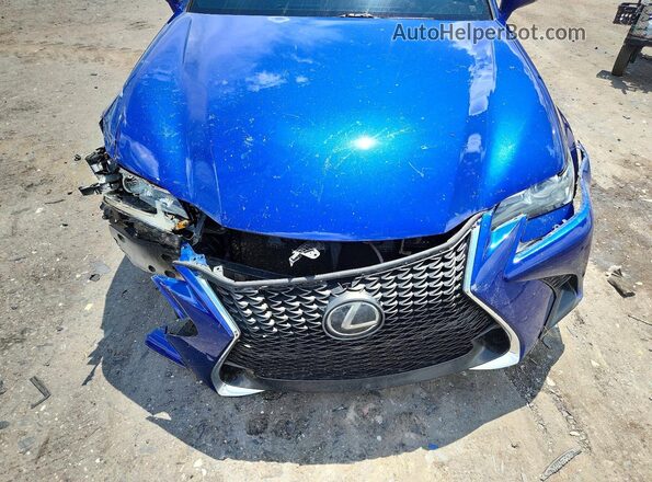 JTHCZ1BL8JA007983 2018 LEXUS GS Blue Vista interior trasera