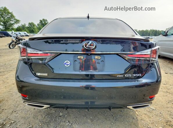 JTHCZ1BL8KA011355 2019 LEXUS GS Black Vista trasera
