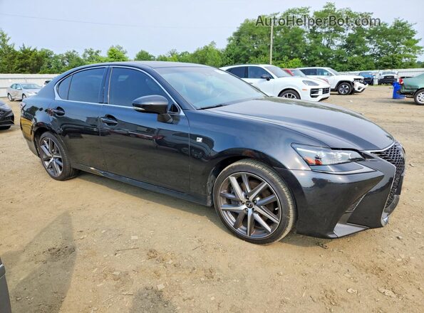 JTHCZ1BL8KA011355 2019 LEXUS GS Black Delantero derecho