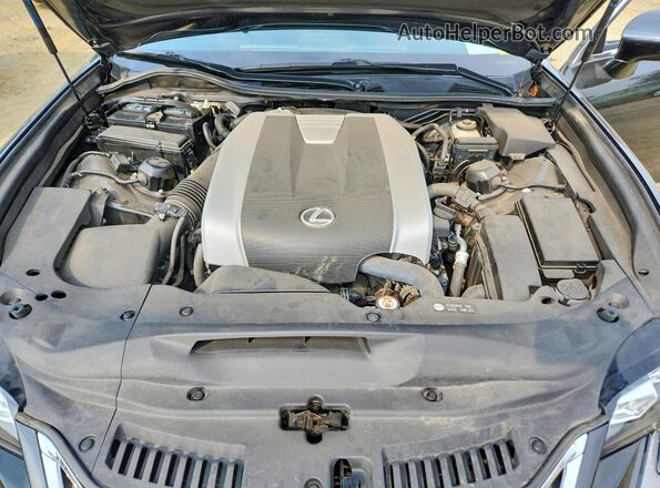 JTHCZ1BL8KA011355 2019 LEXUS GS Black Vista interior trasera