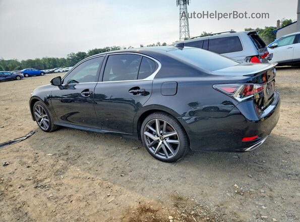 JTHCZ1BL8KA011355 2019 LEXUS GS Black Trasero izquierdo