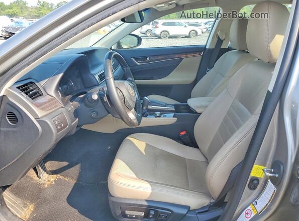 JTHCZ1BL9HA007193 2017 LEXUS GS Gray Вид салону спереду